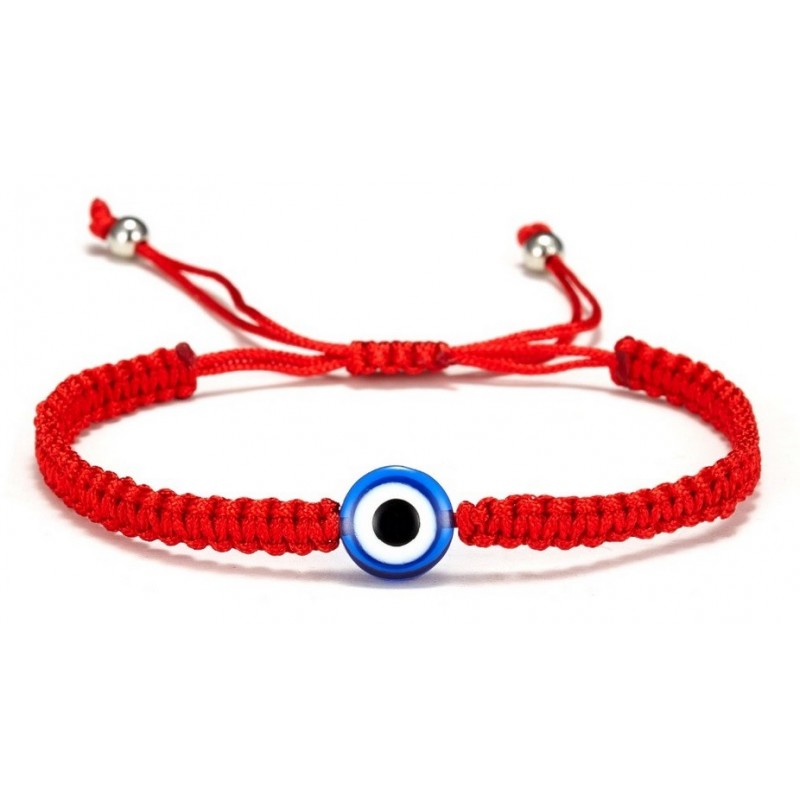 Baby Evil Eye Bracelet Red Handmade Ojo de venado Pulsera Para Bebe Mal De Ojo 