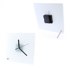 Reloj de cristal cuadrado personalizado con tu foto