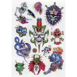 Libro de tatuajes Tattoos 280 unidades - Skulls - Style 32