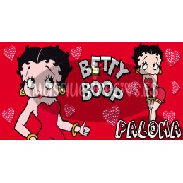 Taza Betty Boop personalizada con tu nombre-dibujo disney
