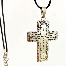 Colgante cruz religiosa, ideal regalo catequistas y parrocos