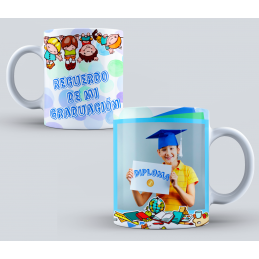 Tazas de Graduación Para Niños Personalizadas con foto