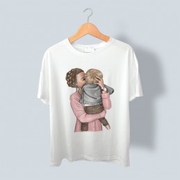 Camiseta de algodón personalizadas con tu foto favorita UNISEX