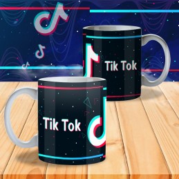 Tazas Tik Toker, especial influencers de tik tok , 12 modelos