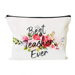 Bolso neceser teacher survival kit, best teacher ever, regalo maestros ingles fin de curso