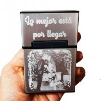 Llaveros fotograbados - Colgante con foto - Fotograbado en plata